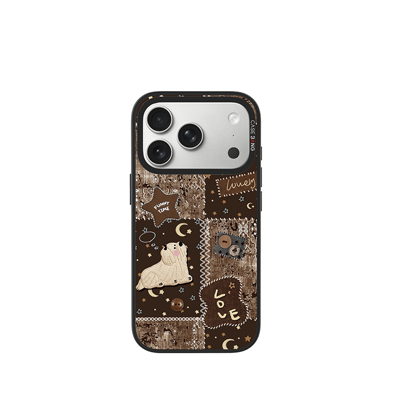 Puppy Hot Chocolate Imagisnap - CaseBangImagisnapCaseBangiPhone 17 Pro MaxBack Cover+Base Case
